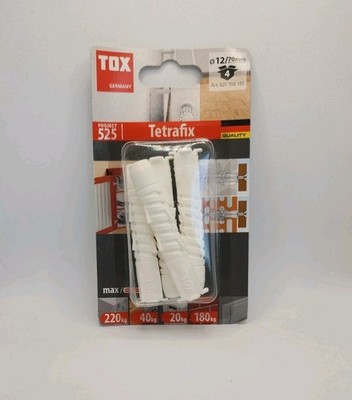 Tox Project 525 Tetrafix 4er Blister Allzweckdübel