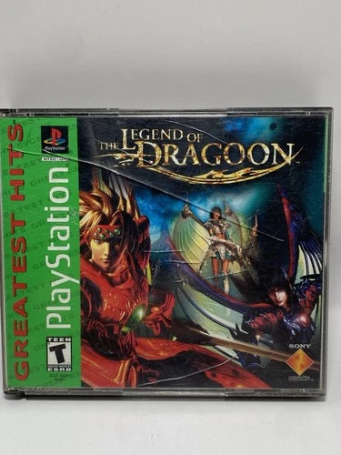 New ListingThe Legend of Dragoon (Sony PS1, 2000) Complete in Box Authentic and Tested!