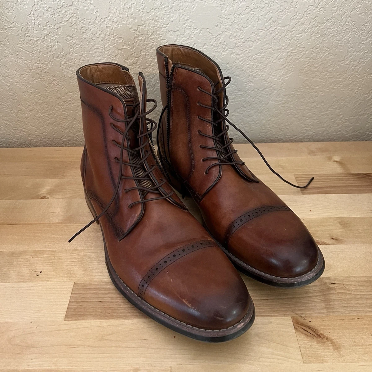 Kenneth Cole Reaction Leather Boots for Men for Sale | Shop 