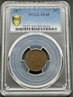 1877 INDIAN HEAD CENT PCGS XF45 01XXDB26