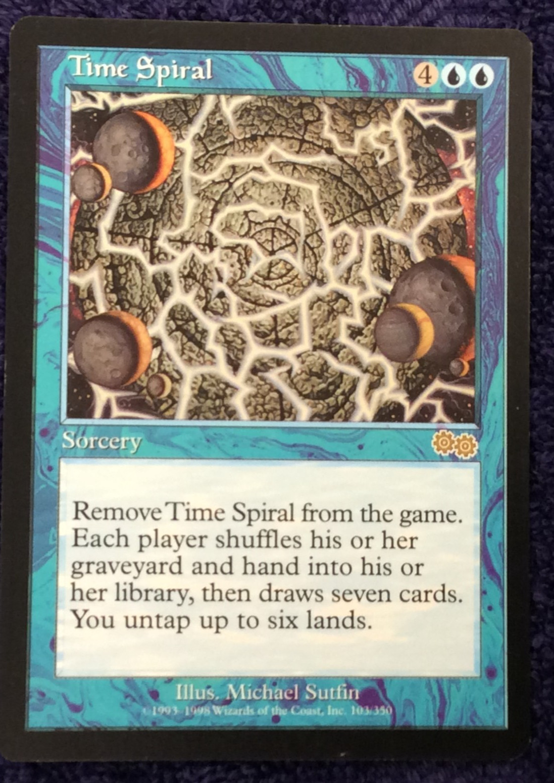 TIME SPIRAL 1998 URZA'S SAGA Magic the Gathering Unplayed Near MInt to Mint