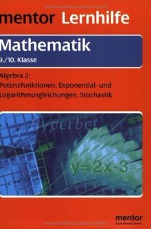 Mentor Lernhilfe Mathematik. Algebra 2. 9./10. Klas... | Buch | Zustand sehr gut