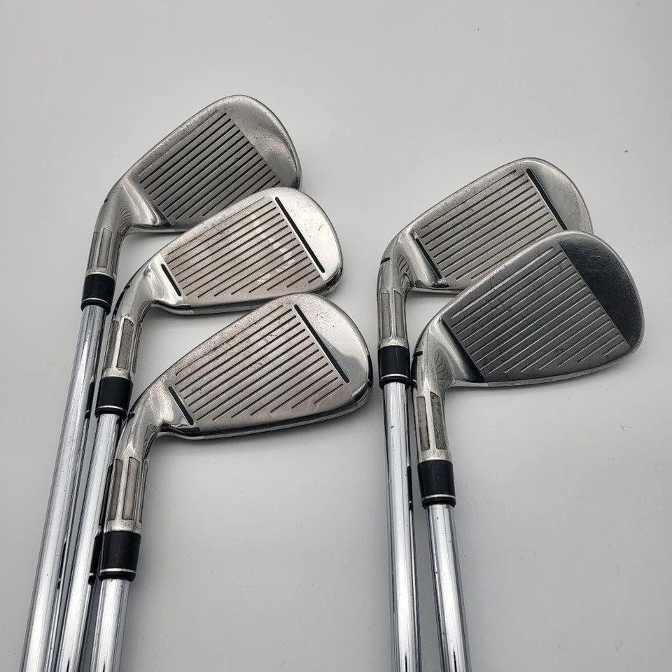 TaylorMade M2 Set di ferri 5-6 + 8-9 + Pw REAX STEEL Flex-S 5 pezzi mazza... - Immagine 2 di 4