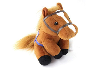 Orfevre Japan, Pferderennen Plüschtier Golden Tyrant Neu