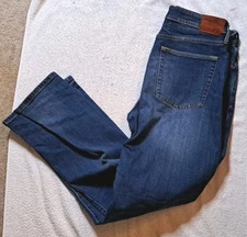 Flint and Tinder Selvedge Denim Jeans Classic Fit Mens 34x32 Medium Wash