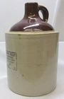 Rare LEO V KELLY FAITH Stoneware Jug, Red Wing (?) South Dakota Advertising
