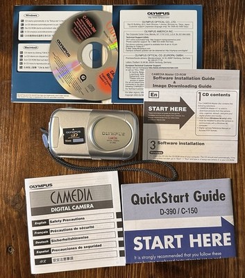 Olympus Camera D-390 Digital Camera Silver - Camera Does Not Turn On