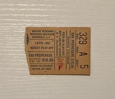 NY ISLANDERS 1980 1st  STANLEY CUP CLINCHER TICKET STUB! May 24, 1980 Nystrom OT