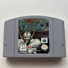 Bio Freaks Nintendo 64 N64 Authentic Cleaned Tested Original Retro Game Cart