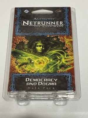 FFG Android Netrunner LCG Data Pack - Democracy and Dogma - Sealed NIP - ADN32