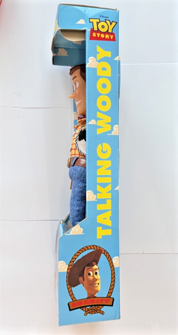 Toy Story Woody Thinkway Pull String Doll Vintage 15-inch New In