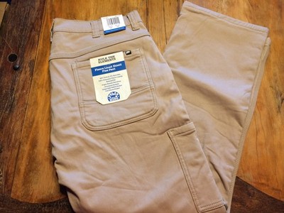 Key Polar King Flex Fleece Lined Pants Khaki Men's 36 X 30,New W/ Tags