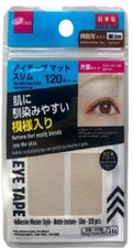 DAISO Double Eyelids Adhesive Tape matte & Slim＆Band-Aids Type 120pcs JAPAN