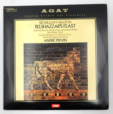 Walton Belshazzar Feast Wilson Audiophile WEMI-0001 2LP NM Previn LSO AGAT NEUWERTIG