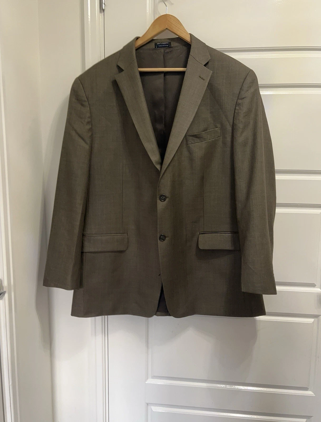 Tommy Hilfiger Sport Coat Mens 42R Blazer Wool Suit Casual 2 Button Jacket