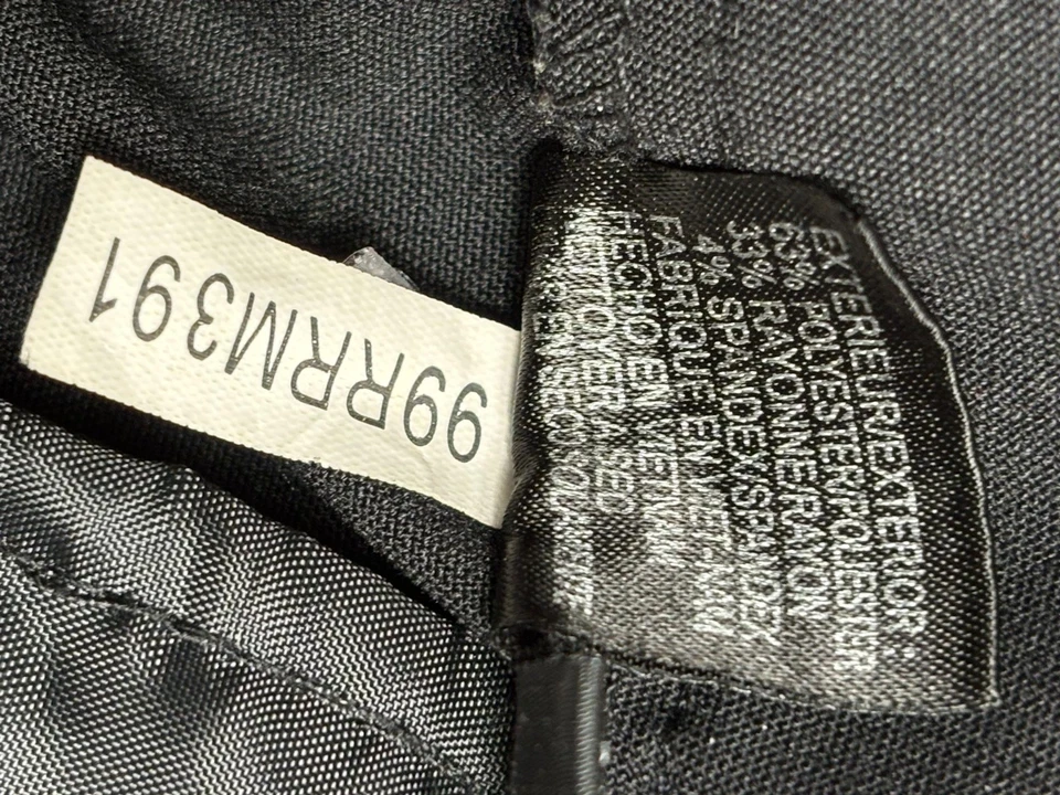 Tahari Dress Pants Womens Size 14 Black High-Rise Trouser Pockets Casual Office - Image 4 of 4