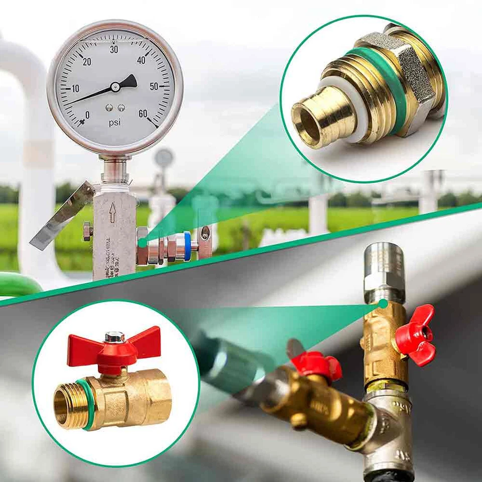 Guarnizioni toirodali in gomma per rubinetti 279 pz 18 dimensioni set di o-ring - Immagine 2 di 4