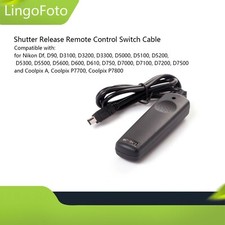 Shutter Release Remote Control Switch Cable for Nikon Df D90 D3100 D3200 D3300