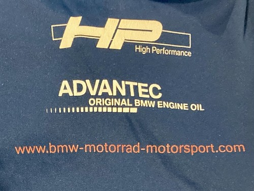 Vintage BMW Motorrad Motorsport Navy Blue Medium Size Jacket. Worn Good Cond - Picture 3 of 20