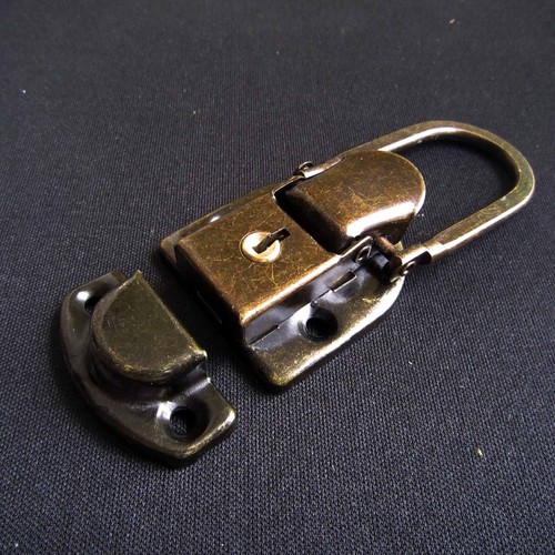 Jewelry Chest Gift Box Suitcase Case Buckles Lockable Toggle Hasp Latch Catch - Picture 9 of 11
