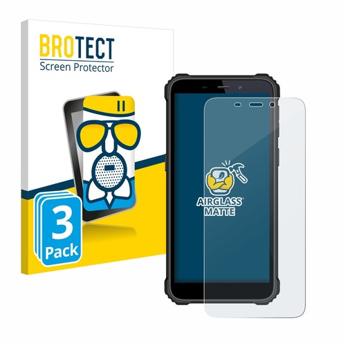 Protection D'Écran Brotect Anti-Reflet Pour TwoNav Terra - Verre Mat 9H - Anti-Traces Et Flexible