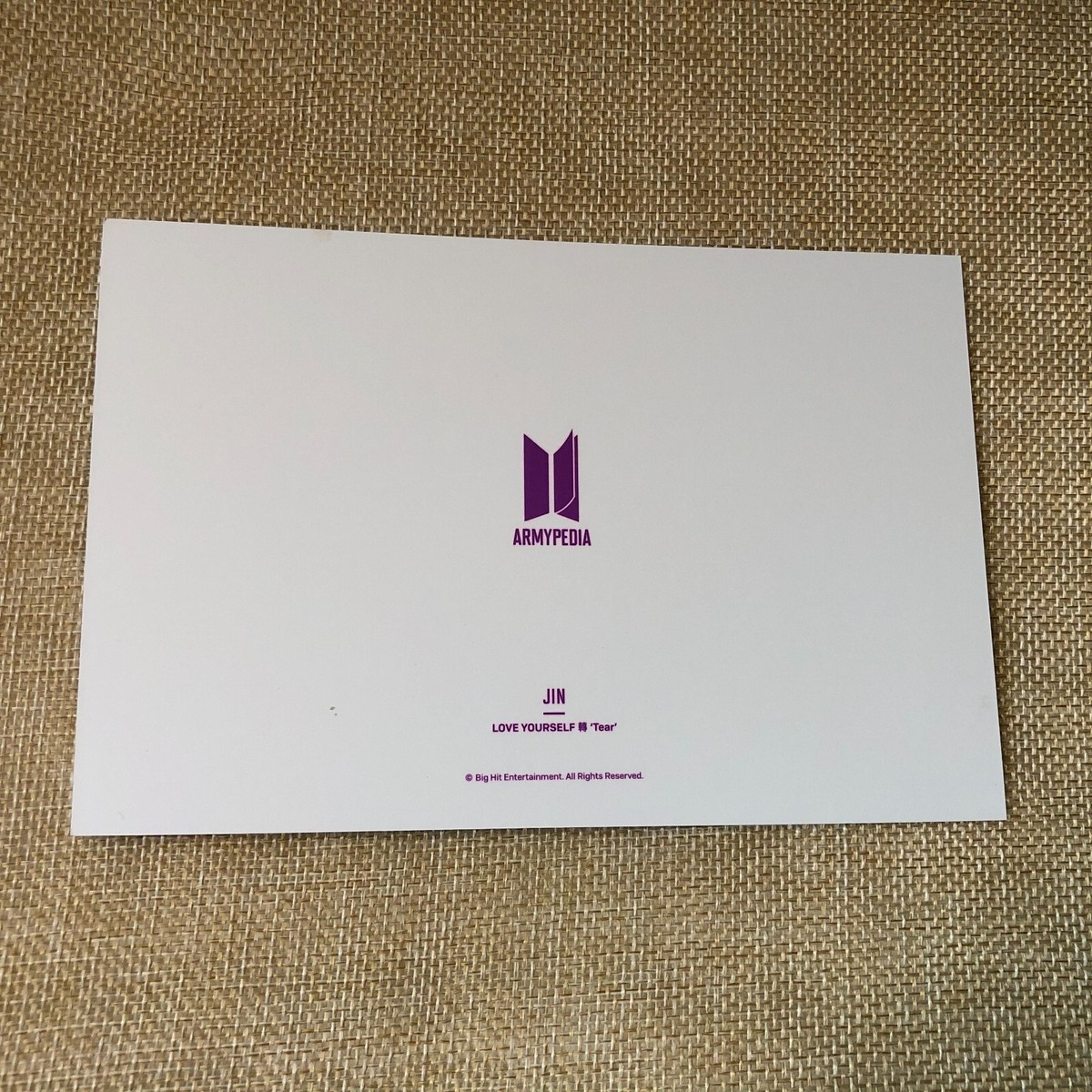 BTS ARMYPEDIA  ポストカード ジン s-l1200.jpg