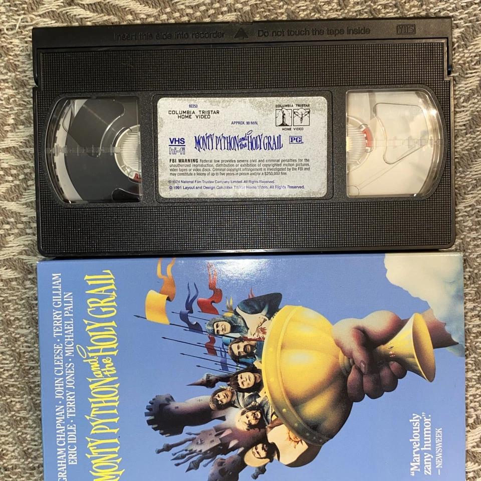 Monty Python and the Holy Grail (VHS) 1991 - Image 3 of 3