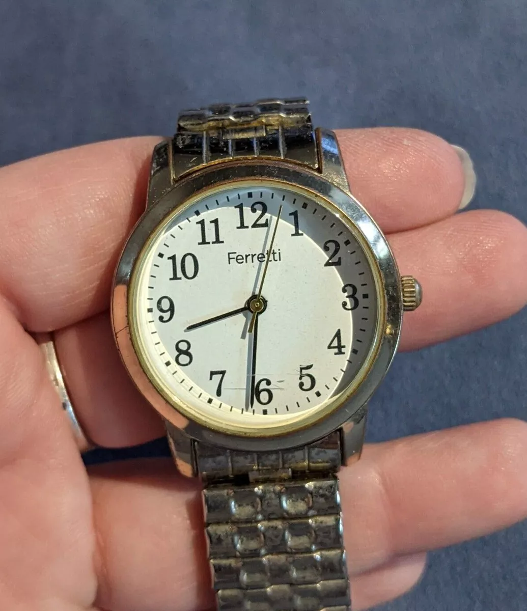Ferretti Women Classic Expansion Bracelet Watch FT16001 Works