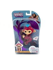 WowWee Fingerlings Razzberry Glitter Monkey Razz Interactive Baby Adorable Pet