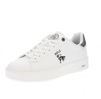 Rifle Jake - Sneakers Basse Bianco - Taglia 44 [27.2cm] Scarpe Uomo Sneakers