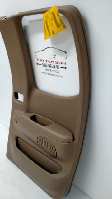 2003 TOYOTA TUNDRA Passenger RH Rear Access Cab Door Trim Panel | eBay