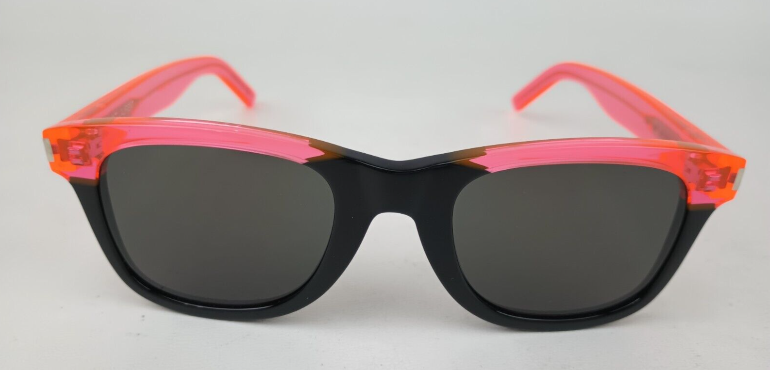 Saint Laurent Occhiali da sole rosa neon arancione SL51 057