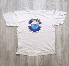 Vintage 90s Jantzen Diver One Size Clean Water Single Stitch T-shirt Made In USA