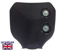 Headlight with Plastic Fairing for All Kawasaki KX Models Motocross 12V 20W Twin