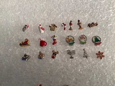 Origami Owl Custom Jewelry Locket Charms - Christmas Charms 