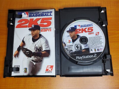 MLB 2K5 PS2 PlayStation 2 - Disc & Manual Only 