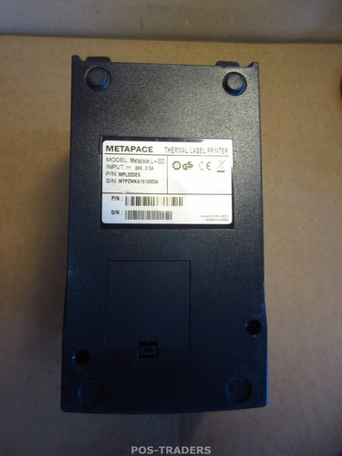 Metapace L-22D Thermal Label Printer MPL22DEG - NO FEED / OPENING HINGE BROKEN - Afbeelding 8 van 9