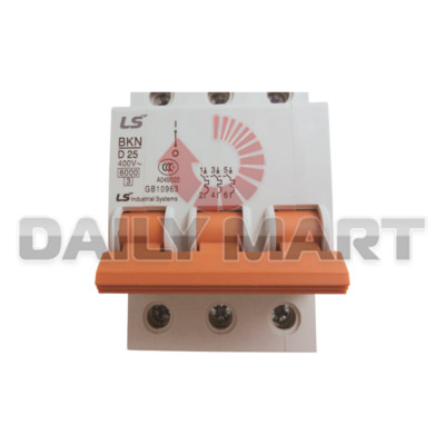 New In Box LS BKN Circuit Breaker 3P D25A