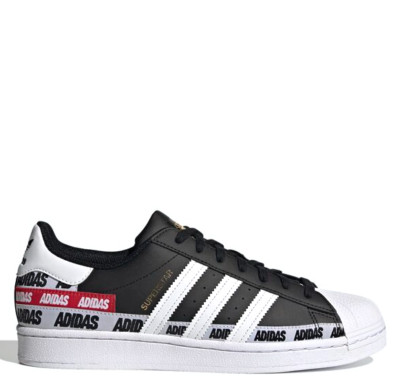 Adidas Superstar Men\u0026#039;s Sneakers Gumshoes (FX5559) Black White Red |  eBay