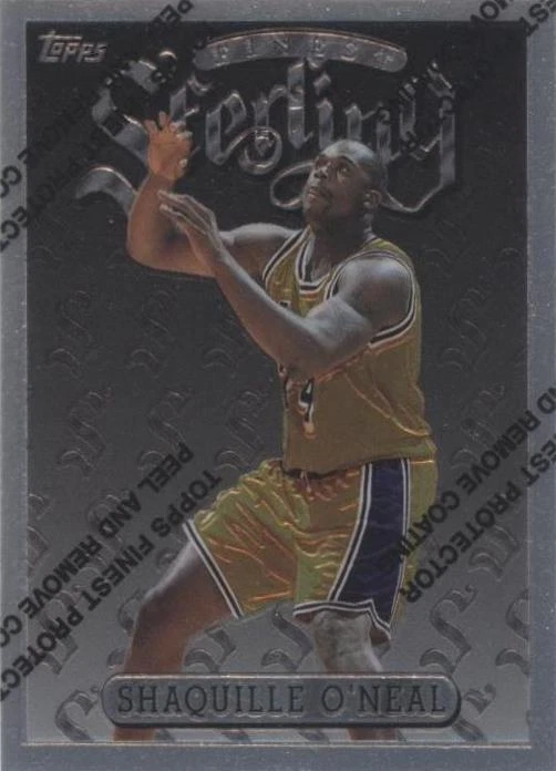 1996-97 Topps Finest - Shaquille O'Neal #289 for sale | eBay