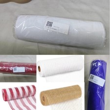 6pcs Mixed Deco Mesh Rolls Roll for Wreaths Swags Bows Decorating 26cm x 10yd