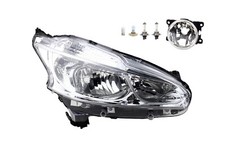 Scheinwerfer Halogen passend für Peugeot 208 03/12-05/15 H7 H7 R Nebel Leuchtm.