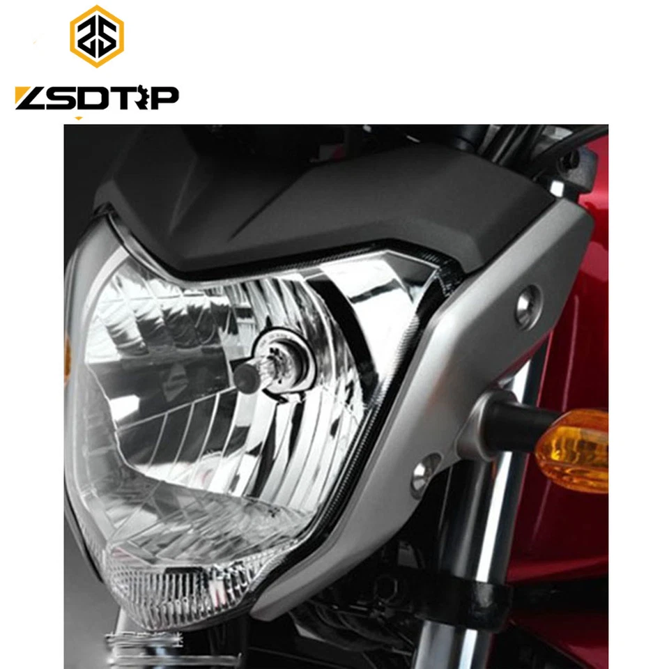 Estuche universal para faros de carreras de motocicletas para Yamaha FZ 16 Foto 2 de 4