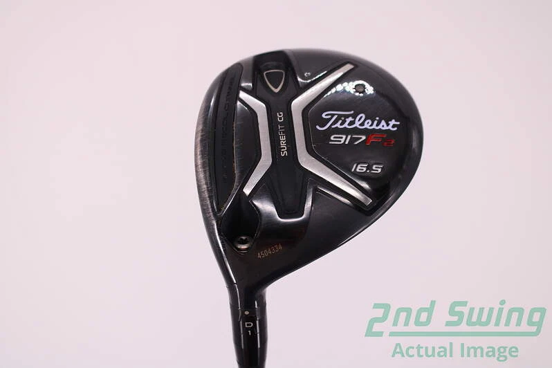 Titleist 917 F2 Fairway Wood 4 Wood 4W 16.5° Graphite Stiff Left