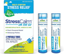 Boiron Stresscalm on the Go for Relief of Stress, Anxiety, 80 Count Pack of 2