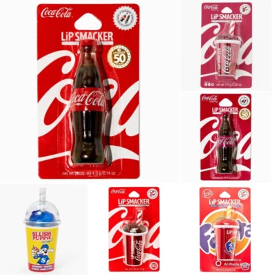 Lip Smacker Cup or Bottle Lip Balm Coca Cola Fanta and Jolly Rancher Slushbrand