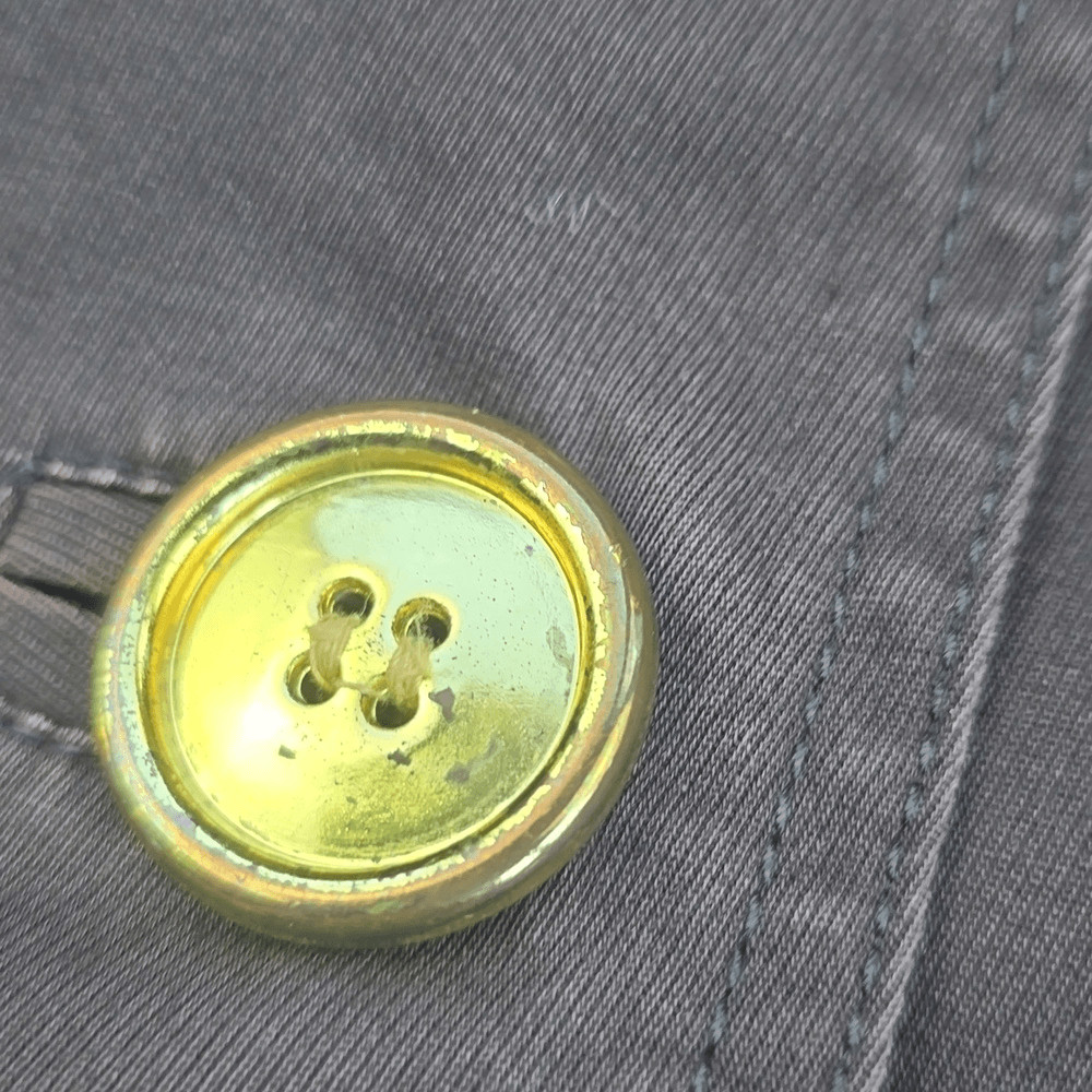 Zara Basic Solid Brown Trenchcoat Size XL - image 7