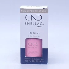 CND Shellac - Be Demure - 0.25oz / 7.3ml