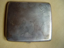 Etui Zigarettenetui Visitenkartenbox Rechteckig Silber 800 1923 Scharniere