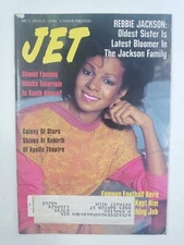 Rebbie Jackson 5 Apollo Theatre Vtg Black Interest JET Magazine May 27, 1985